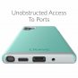 Samsung Note 10 Plus Case Guard Protection Slim Lightweight Rubber Mint/Grey