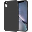 iPhone XR Case Soft Silicone Gel Rubber Bumper Anti Scratch Protective Black