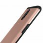OnePlus 6T Case Dual Layer Heavy Duty Reinforced Military Drop Rose Gold