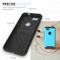 Google Pixel 3a Case Heavy Duty Extreme Dual Layer Slim Precise Cutouts Blue