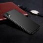 iPhone X/XS Case Hard Plastic Thin Matte Finish Coating Grip Compatible Black
