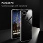 Google Pixel 3a Case Made with Slim and Soft TPU Flexible Silicone Jelly Clear