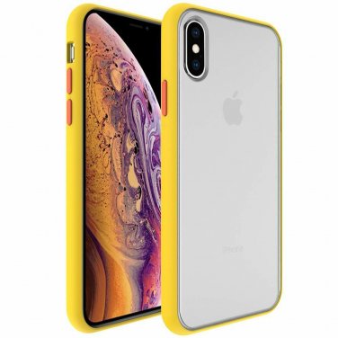 Case for iPhone X/Xs with PC Back and Soft TPU Bumper Compatible 5.8* Pineapple