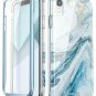For iPhone XR Case FullBody Glitter Bumper Shock Absorption TPU Layer Blue 6.1