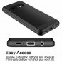 Case for Galaxy S10 Wallet Card Holder ID Slot Sliding Door Anti Scratch Black