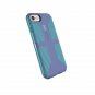 For iPhone 8/7/6S/6 Case Military Grade drop duallayer Purple/Mykonos Blue