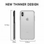 iPhone XR Case Thin Sleek Stylish Pocket Friendly Design Synthetic rubber Clear