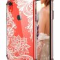 iPhone XR Case Shockproof Series Hard PC TPU Bumper Protective Crystal Lace