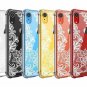 iPhone XR Case Shockproof Series Hard PC TPU Bumper Protective Crystal Lace