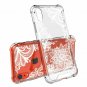 iPhone XR Case Shockproof Series Hard PC TPU Bumper Protective Crystal Lace