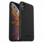 For iPhone Xs Max Case Materials Synthetic rubber Polycarbonate Thin sleek Black