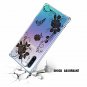 Samsung Galaxy Note 10 Plus Shockproof Hard PC TPU Bumper Black Flowers