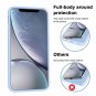 iPhone XR Case Soft Silicone Rubber Bumper Anti Scratch Protective Light Blue