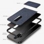 For Oneplus 7 pro Luxury Case Full Body PC TPU Premium Protective CoverNavy