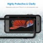 For iPhone 6/6s Plus Case Shock Absorption Bumper AntiScratch Clear Back Black