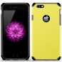 For iPhone 6/6s Case Heavy Duty Dual Layer Protection Shock Absorbing Yellow