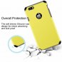 For iPhone 6/6s Case Heavy Duty Dual Layer Protection Shock Absorbing Yellow