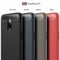 OnePlus 6T Case Shock Absorption Technology Raised Bezels Protective TPU Gray