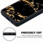 For Galaxy S10e Case Shockproof AntiSkid Durable rubber bumper Black Golden
