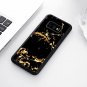 For Galaxy S10e Case Shockproof AntiSkid Durable rubber bumper Black Golden