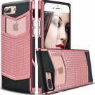 iPhone 7/8 Plus Case Ansiwee AntiSlip Shockproof Armor Slim Fit NonSlip Rose