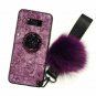 Samsung S10e Case Luxury Shiny Marble Style Shockproof Hybrid Fashion Purpe