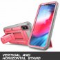 Case for iPhone XS Max  FullBody Rugged Holster BuiltIn Screen Protector Pink
