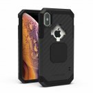 Case for iPhone X/XS Military Grade Magnetic Protective with Twist Lock Black