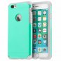 For iPhone 6/6s Case Shock Resistant Heavy Duty Dual Layer Protection Cover Mint