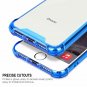For iPhone 7/8 Plus Case Anti Scratch Slim Bumper Shock Absorption Blue Purple