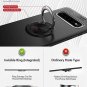 Samsung Galaxy S10 Plus Case Soft TPU Hidden Kickstand Magnetic Car Mount Blue