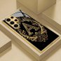 Samsung S22 Ultra 5G Premium Protective Case with a Black And Golden Crown Letter A Design,