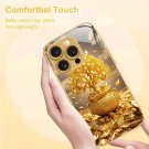 iPhone 16 PRO MAX Case High-End Light Luxury Fashion Elegant Money Tree Golden