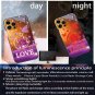 for SamSung S25 Ultra Case Purple Rose Brilliant and Eternal Colorful Smart Voice-Controlled