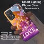 for SamSung S25 Ultra Case Purple Rose Brilliant and Eternal Colorful Smart Voice-Controlled