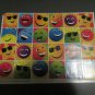 Two sheets gift labels / sticker school arts crafts animals balloons suns etc.