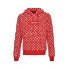 Supreme x Louis Vuitton Hoodie Red Monogram – Limited Edition Box Logo Streetwear Pullover