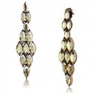 TK2632 - IP Coffee light Stainless Steel Earrings with Top Grade Crystal in Champagne Default Title