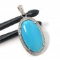 TurquSleeping Beauty Turquoise Pendant Natural Genuine Gemstone Jewelry DIY Pendant Default Title