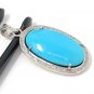 TurquSleeping Beauty Turquoise Pendant Natural Genuine Gemstone Jewelry DIY Pendant Default Title