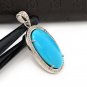 TurquSleeping Beauty Turquoise Pendant Natural Genuine Gemstone Jewelry DIY Pendant Default Title