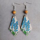 Vintage Boho Sunflower Earrings 1