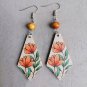 Vintage Boho Sunflower Earrings 3