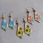 Vintage Boho Sunflower Earrings 3