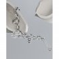 Vintage Good Luck Letters Star Smile Chain 925 Sterling Silver Bracelet Vintage
