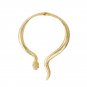 Vintage Snake Choker Necklace Egyptian Golden Snake Necklace For Women GOLD