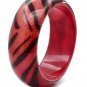 VL036 - Resin Bangle with Synthetic Synthetic Stone in Animal pattern