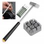 Watch Repair Band Link Remover Tool Kit Black