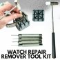 Watch Repair Band Link Remover Tool Kit Black