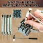 Watch Repair Band Link Remover Tool Kit Black